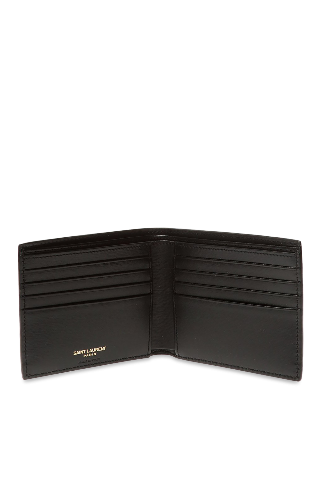 Black Bifold wallet with logo Saint Laurent - Vitkac Canada